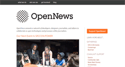 Desktop Screenshot of opennews.org